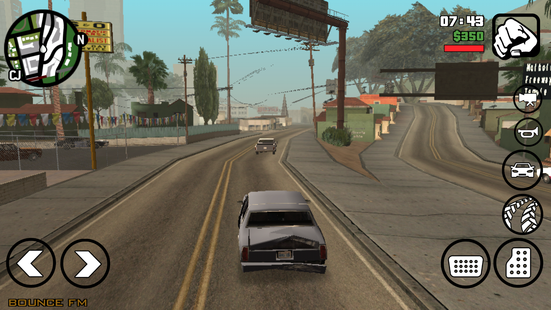 Grand Theft Auto San Andreas Android 18/20 (test, photos)
