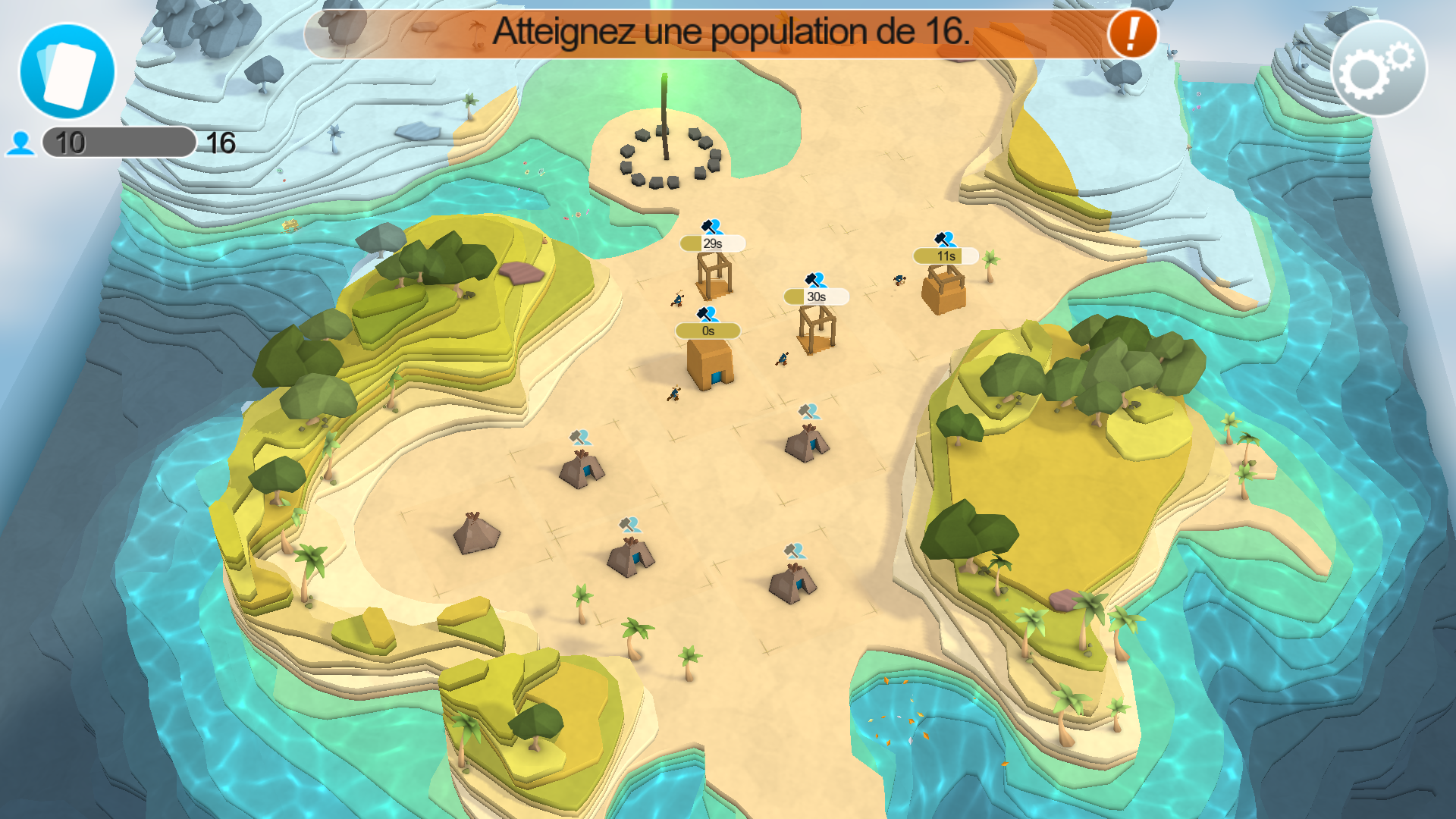 Godus карта храмов