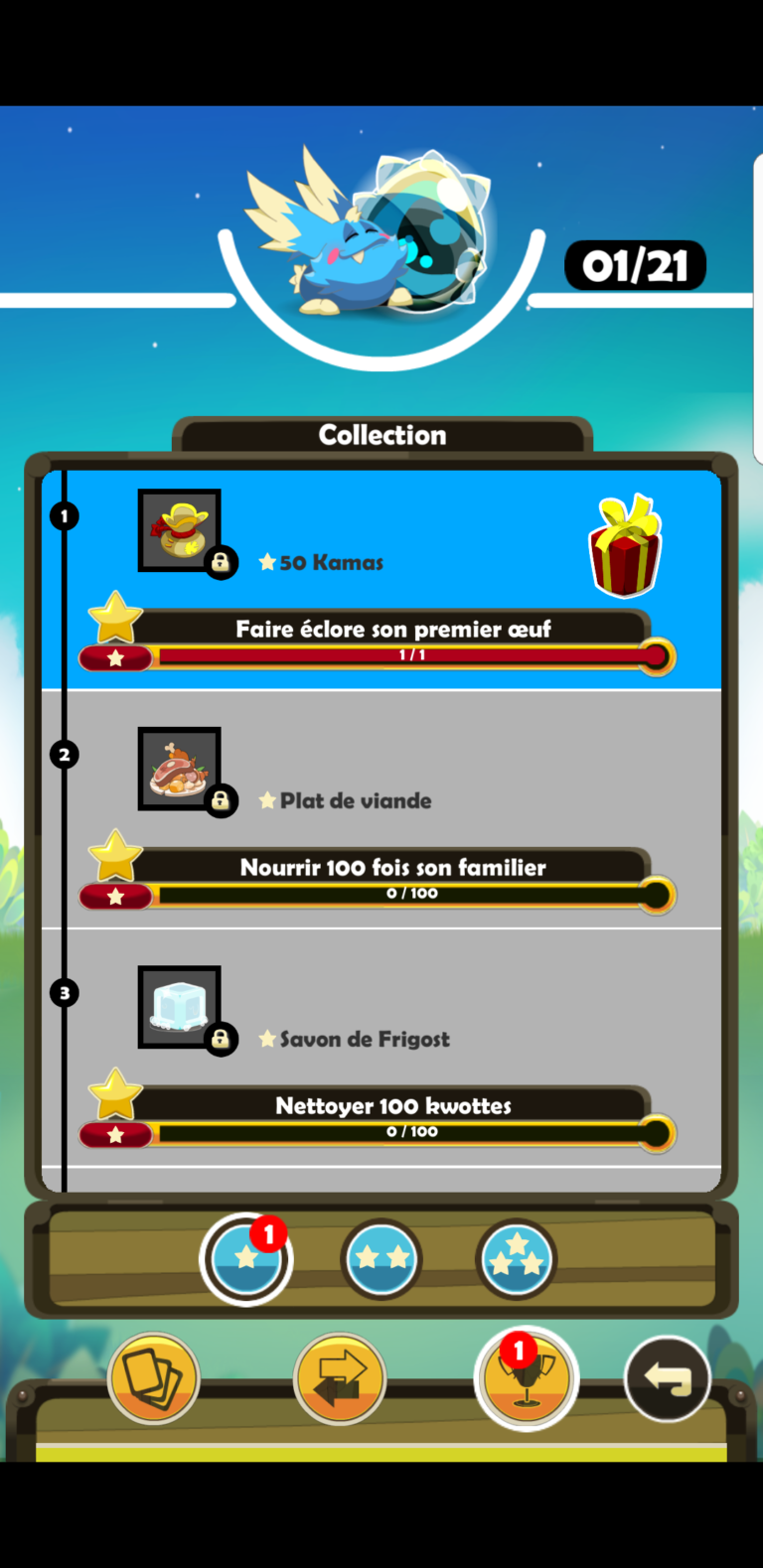 dofus pets boon evolution