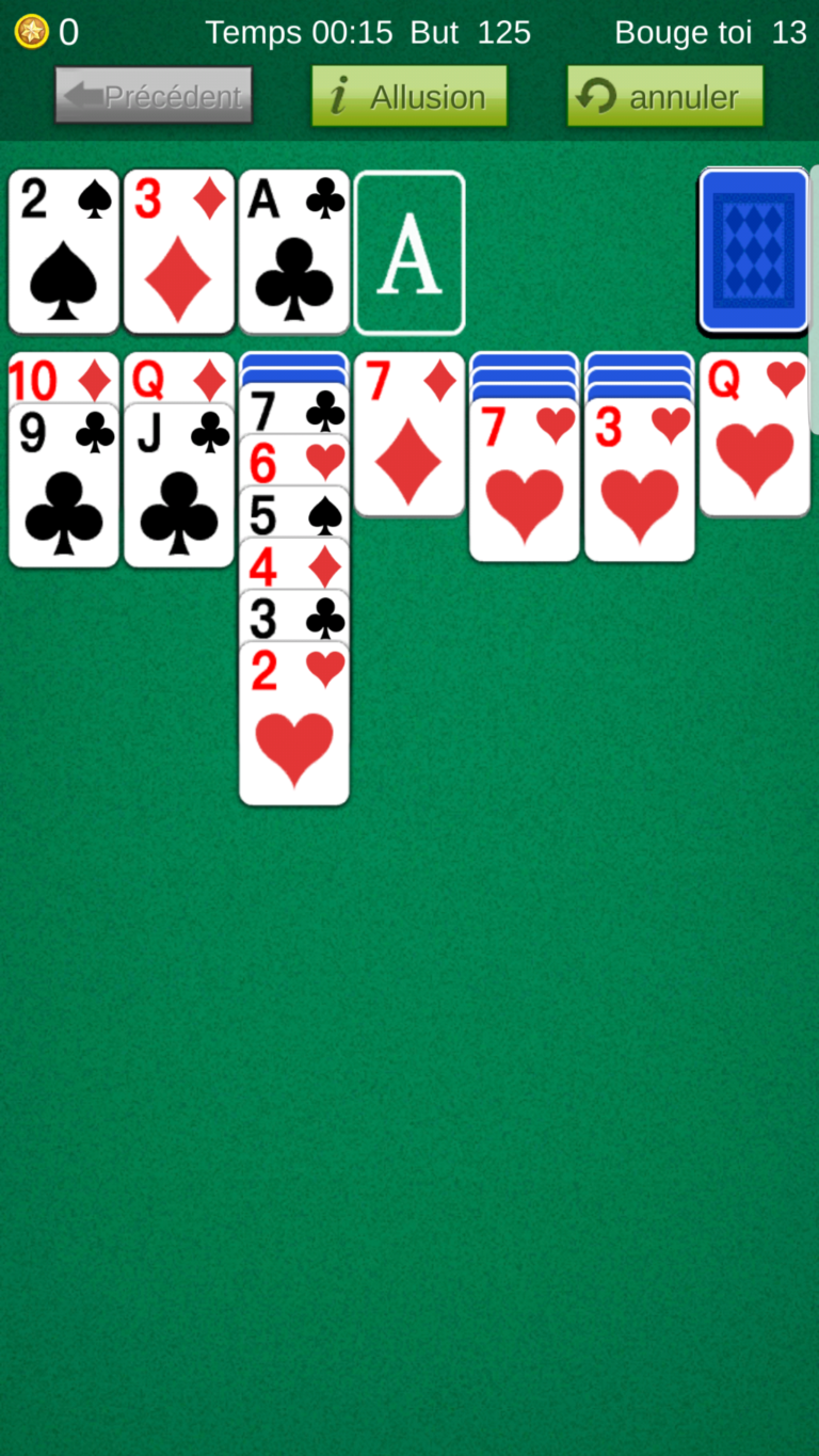 big solitaire 3d on android